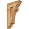Ekena Millwork Westlake Traditional Rough Sawn Bracket, Western Red Cedar, 4"W x 14"D x 22"H BKT04X14X22WTL01RWR - alternate 1